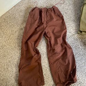 Brown joggers comfy and cute new